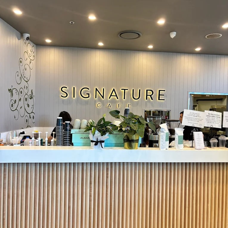 Signature Cafe Helensvale Westfield storefront